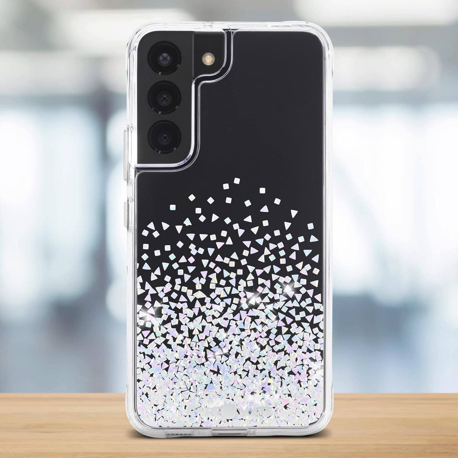 Angle. Case-Mate - Case-Mate Twinkle Diamond Ombre Case - Samsung Galaxy S22 - Twinkle Diamond.