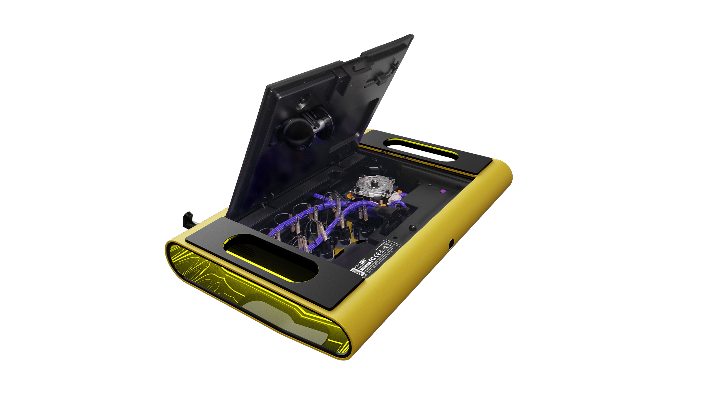 Alt View 2. Performance Designed Prod - TEKKEN 8 Victrix™ Pro FS Arcade Fight Stick - Yellow.