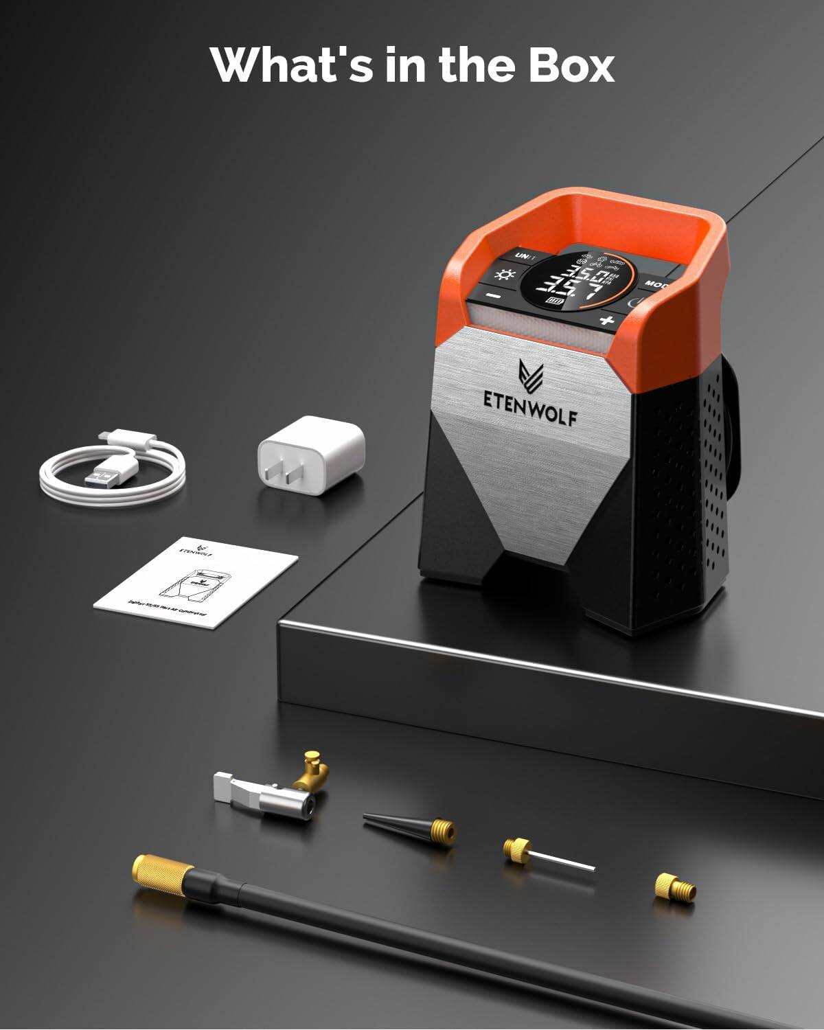 What's in the Box

LIN d w 5 G C , + MOC ETENWOLF o