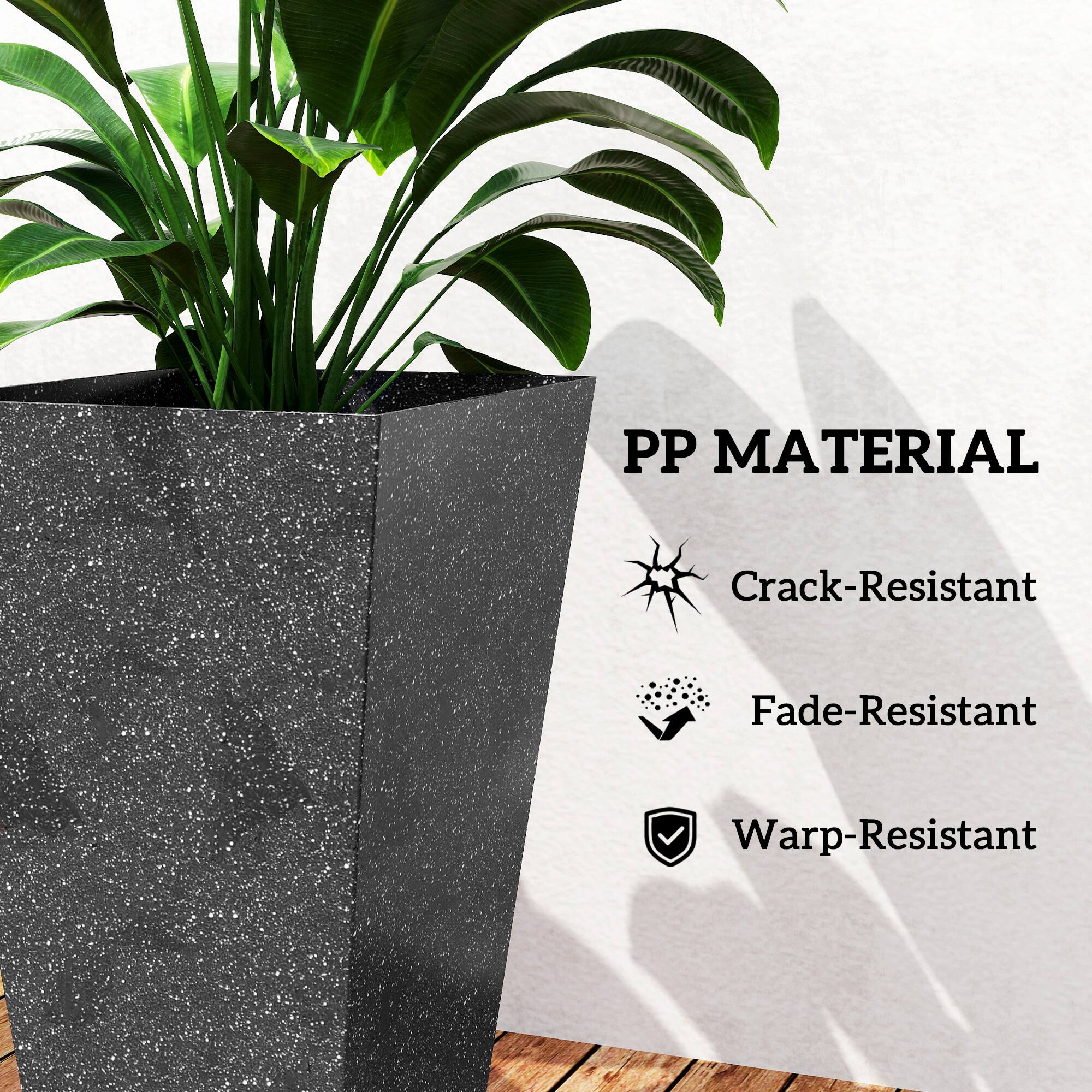 PP MATERIAL  
- Crack-Resistant  
- Fade-Resistant  
- Warp-Resistant