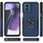 Alt View 13. SaharaCase - ArmorPro Kickstand Case for Motorola Moto G Play (2024) - Navy Blue.