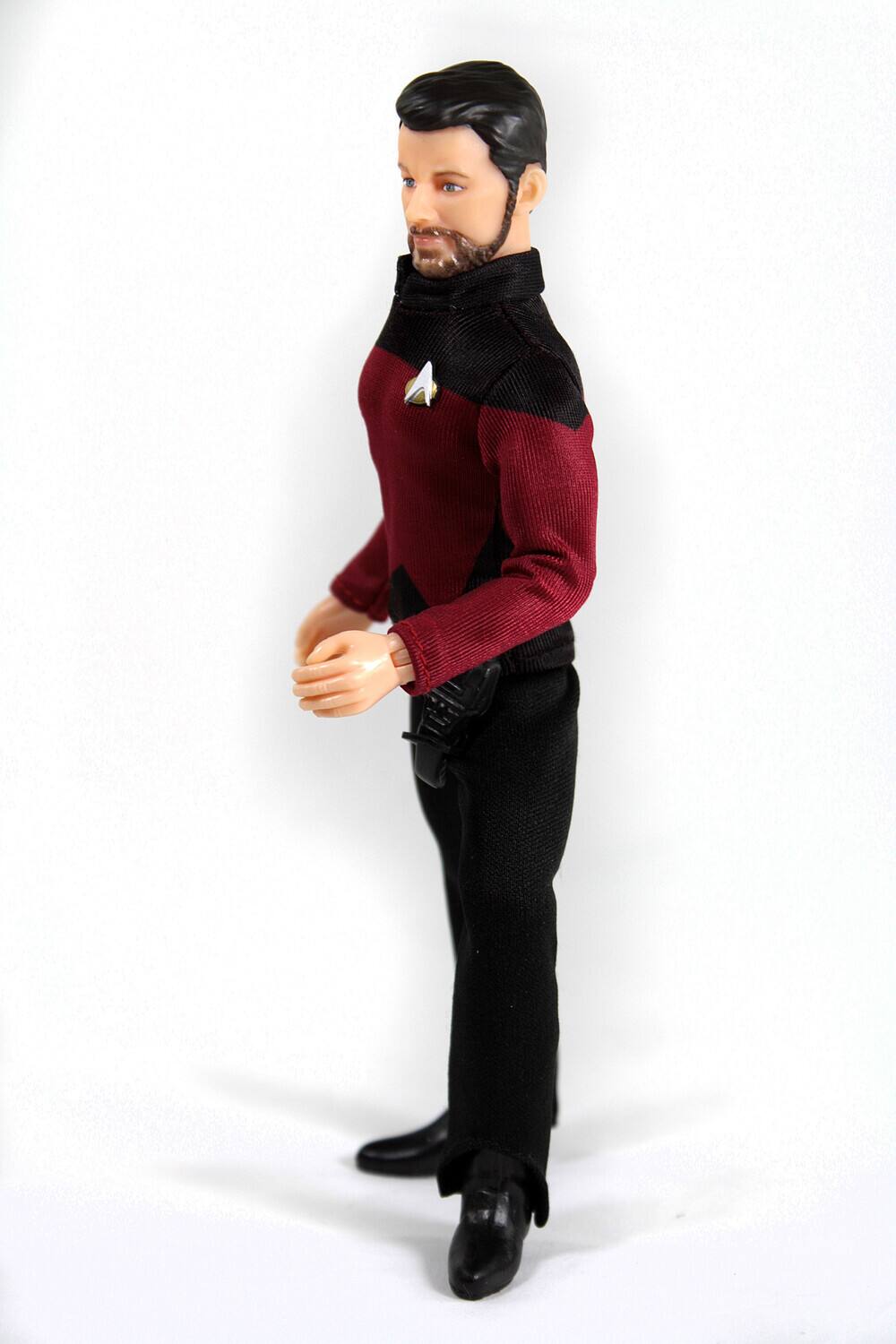 Alt View 1. PopMarket - Mego - Sci-Fi Star Trek: TNG - Commander Will Riker 8" Action Figure   - COLLECTIBLES - Multicolor.