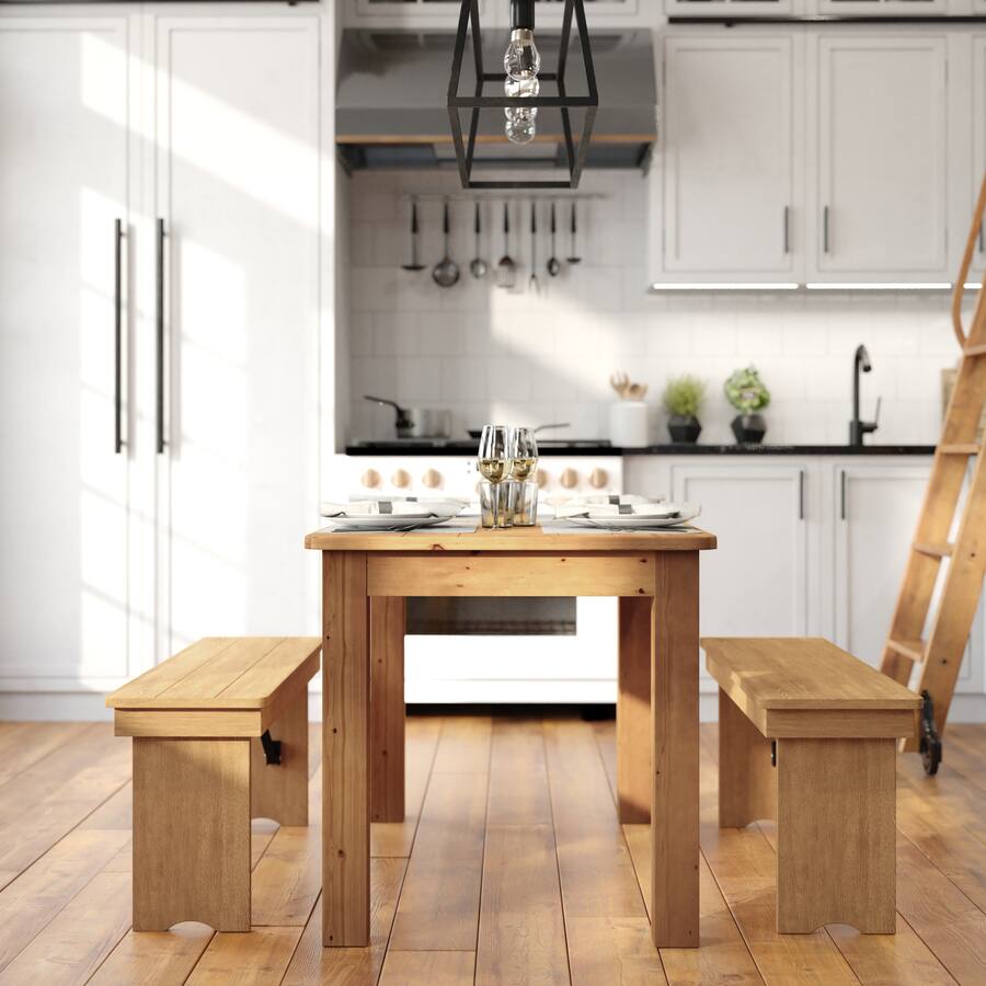 Solid Table Menu Flash Furniture HERCULES 46