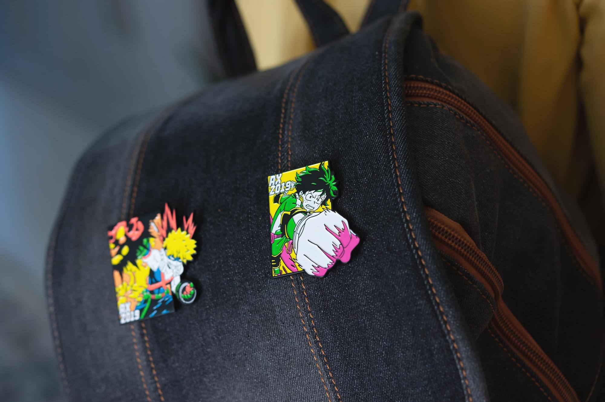 Alt View 10. Just Funky - My Hero Academia Izuku Midoriya Pin | Exclusive Collectible | Measures 2 Inches - Multi-Colored.