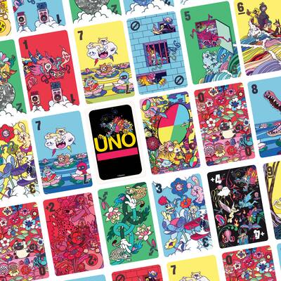 UNO Artiste Series Vexx Card Game UNO Artiste Series Vexx Card Game