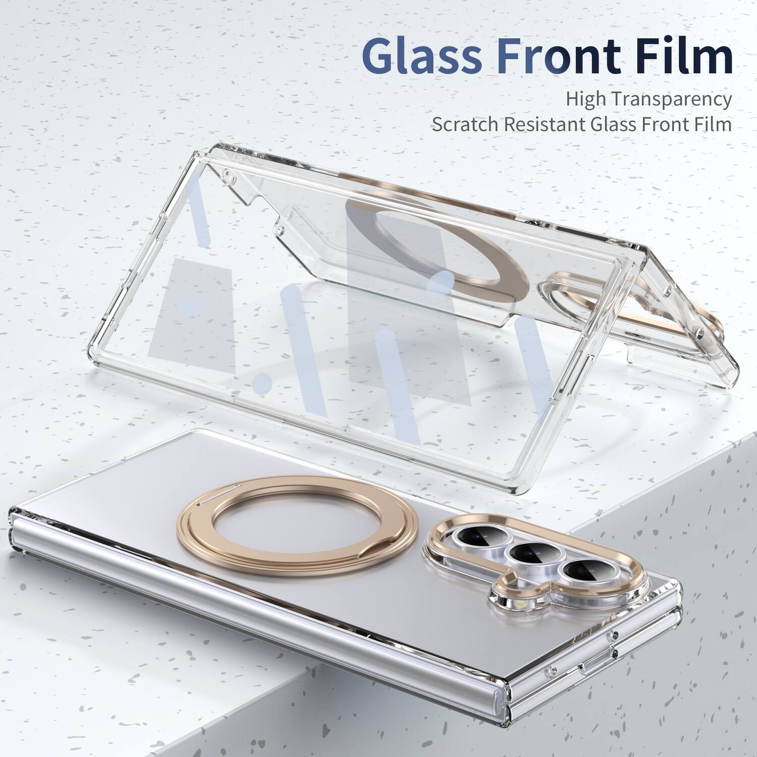 Glass Front Film  
High Transparency  
Scratch Resistant Glass Front Film