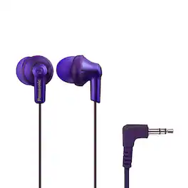 Panasonic - ErgoFit In-Ear Earbud Headphones - Metallic Purple