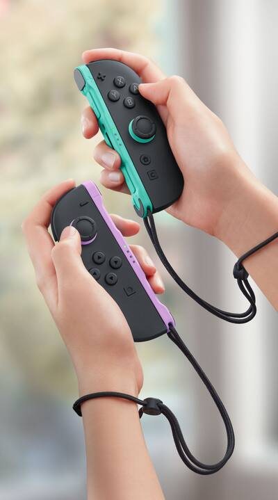 Nintendo Joy Con 2 (L)/(R) Light Purple / Light Green Multi - Best Buy Nintendo Joy Con 2 (L)/(R) Light Purple / Light Green Multi - Best Buy