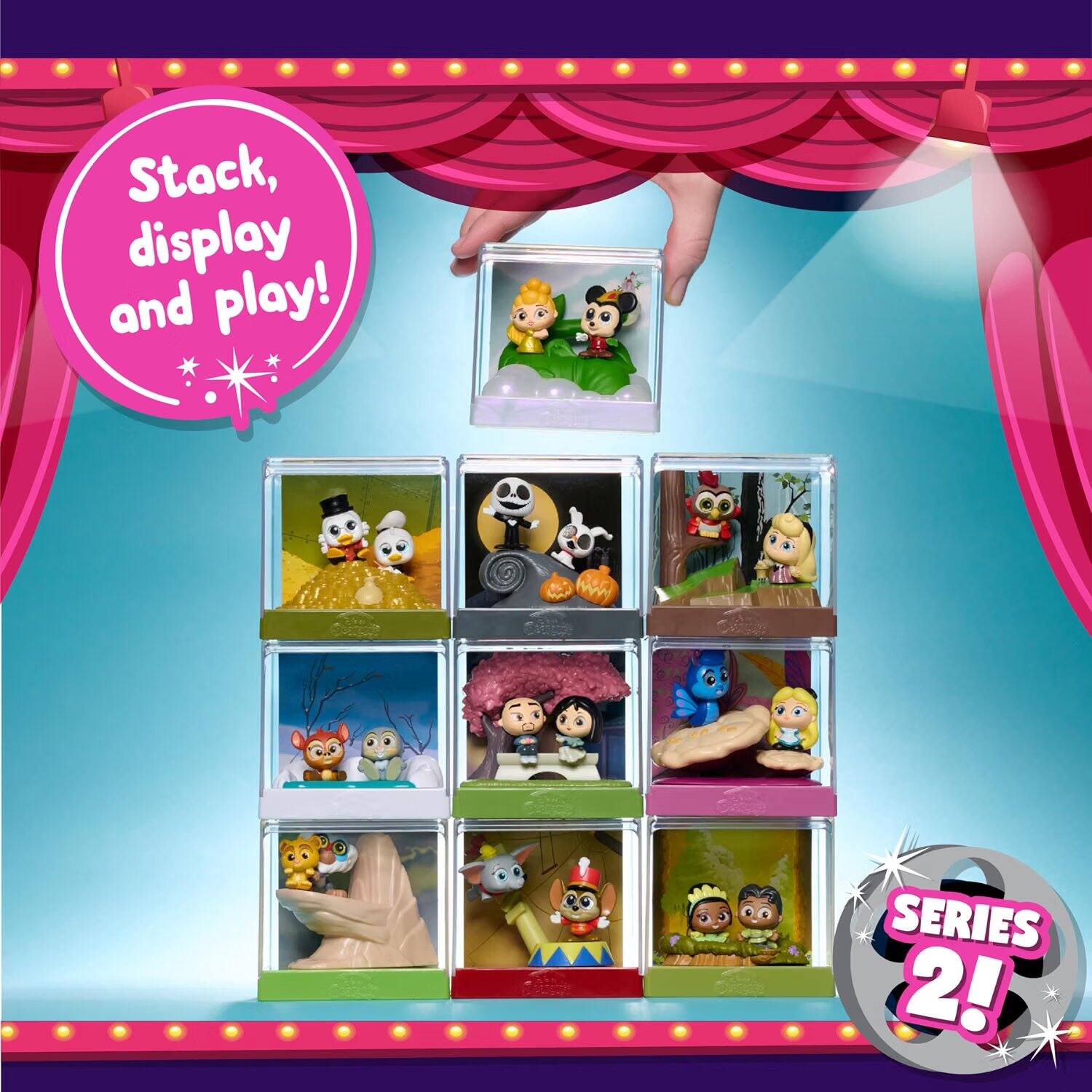 Stack, display and play!  
SERIES 2!