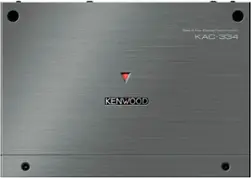 Kenwood - Class D Bridgeable Multichannel Amplifier with Variable Crossovers - Black - Front_Zoom