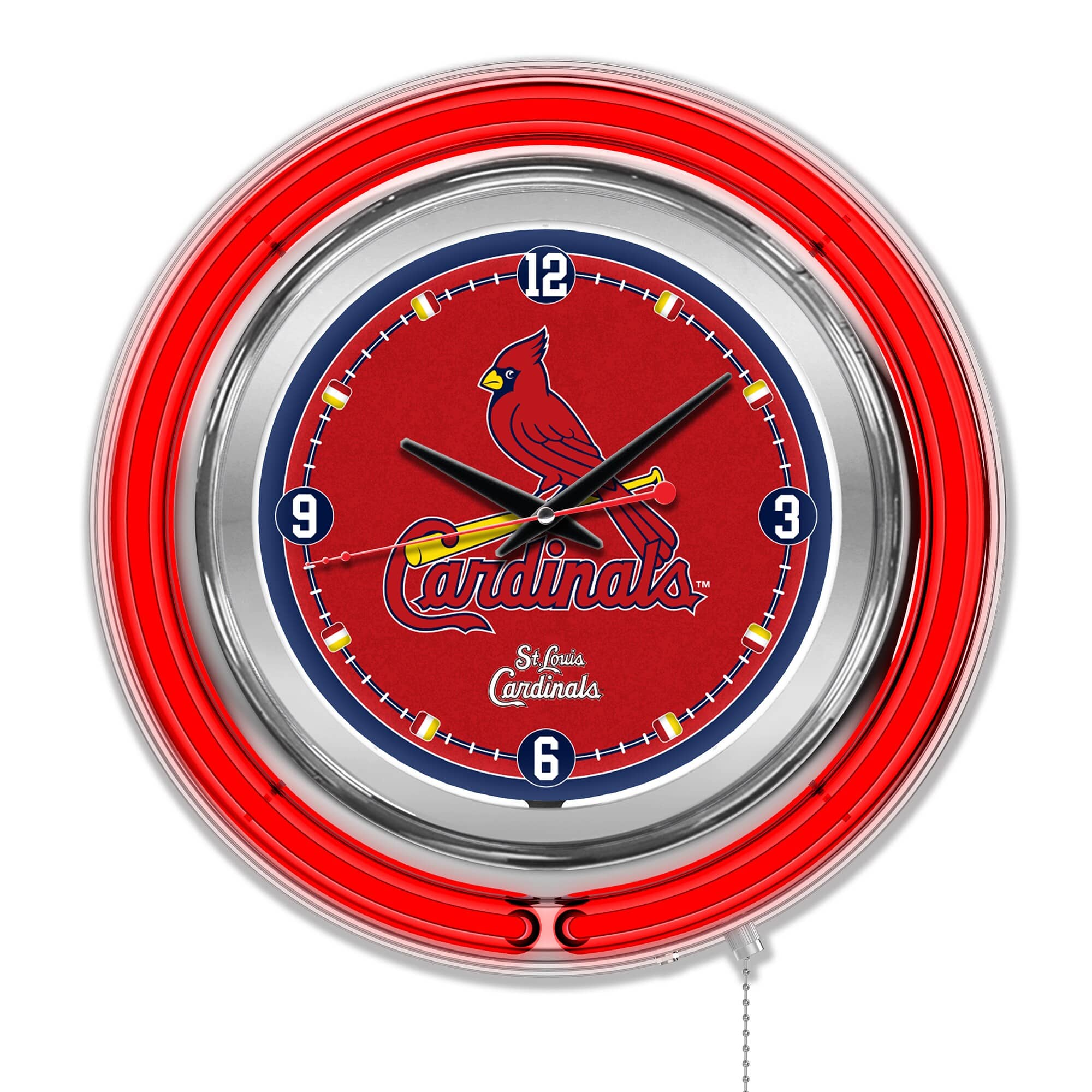 Holland Bar Stool Co. - Double-Walled Neon Clock - Multicolor