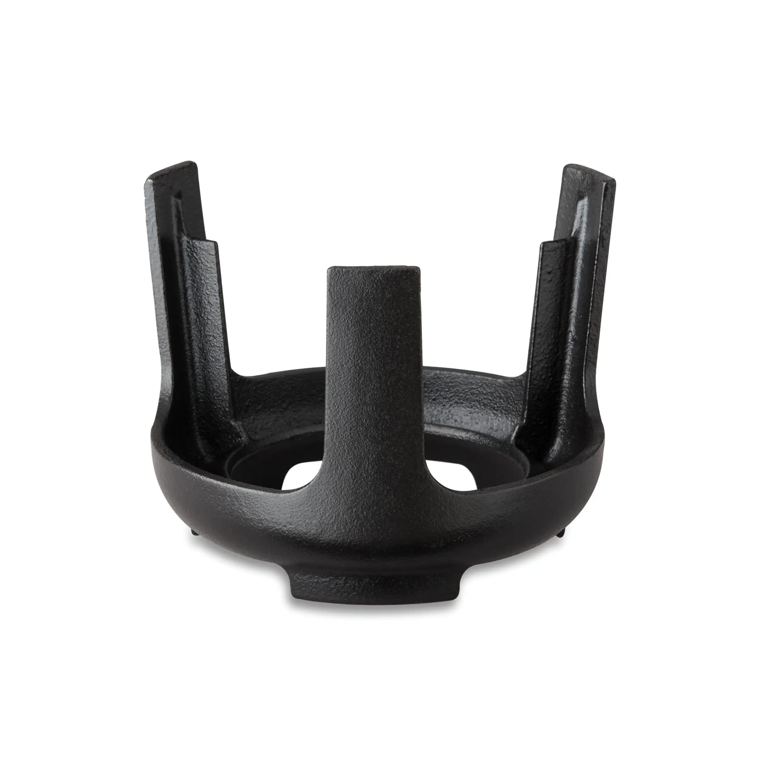 Alt View 3. Our Table - Our Table 13 Piece Enameled Cast Iron Fondue Pot Set in Sycamore - Sycamore.