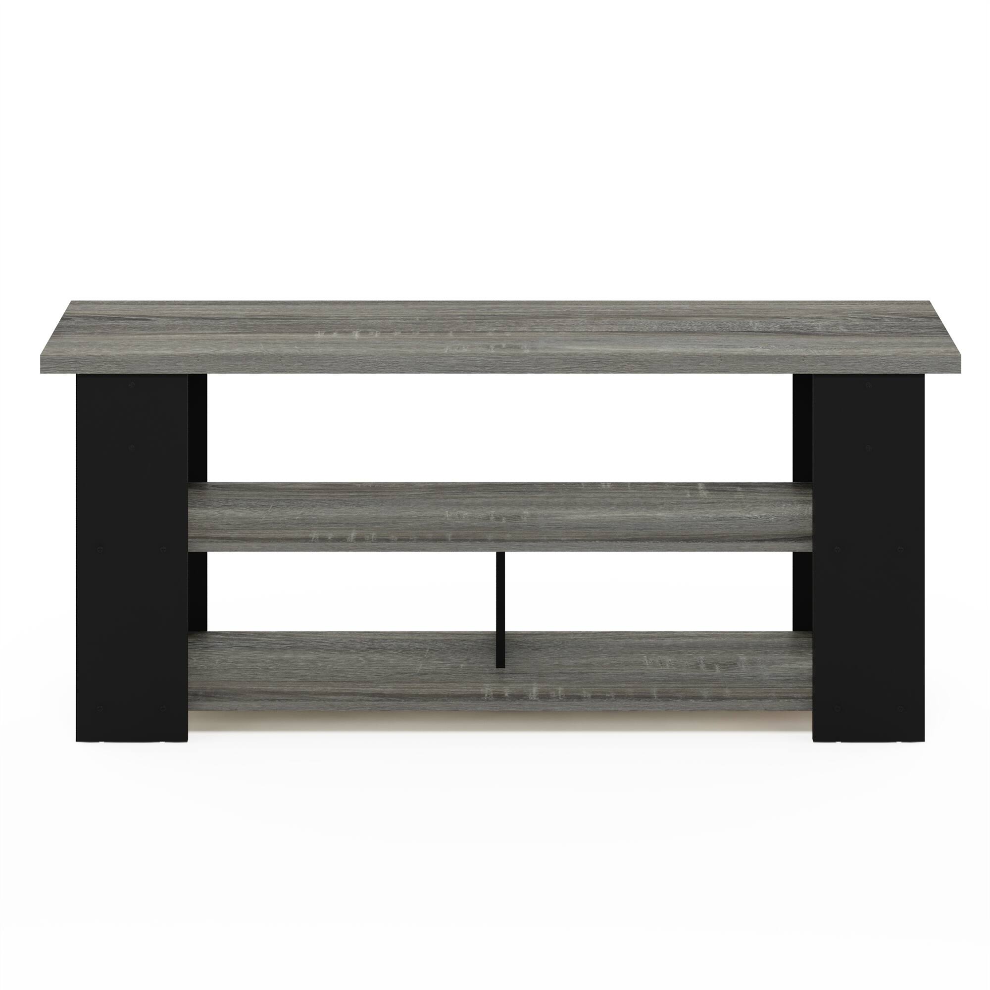 Alt View 2. Furinno - JAYA TV Stand for TV Up To 55-Inch - French Oak/Black.
