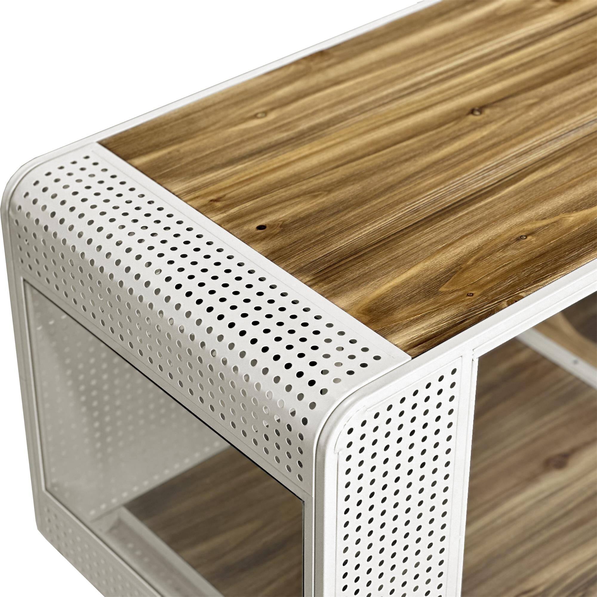 Left. Pefilos - 55" Cat House for Indoor Cats with Tempered Glass, Transparent Cat Playpen Cat Condo for Large Cats.