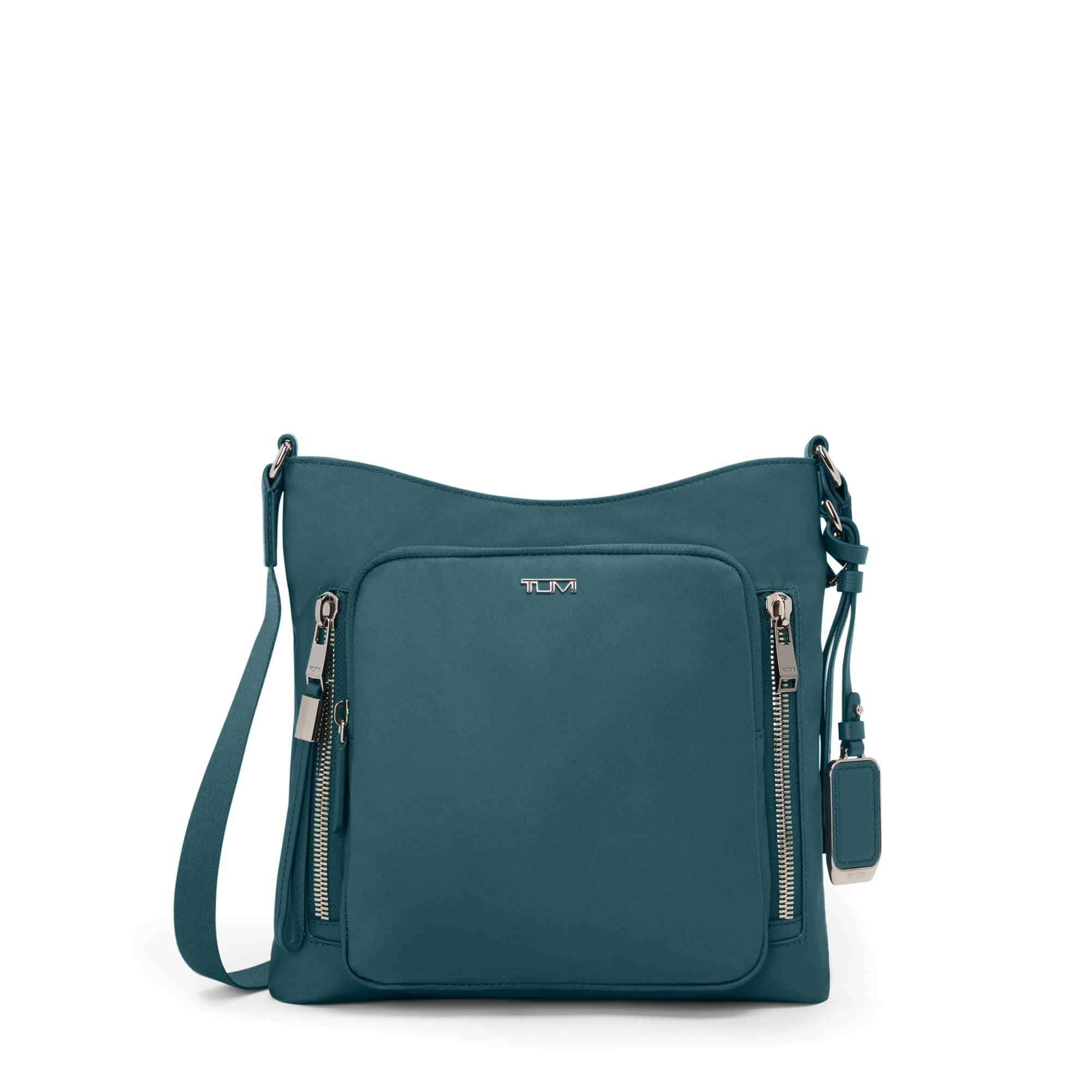 Front. TUMI - Voyageur Tyler Crossbody Messenger Bag - Lagoon.