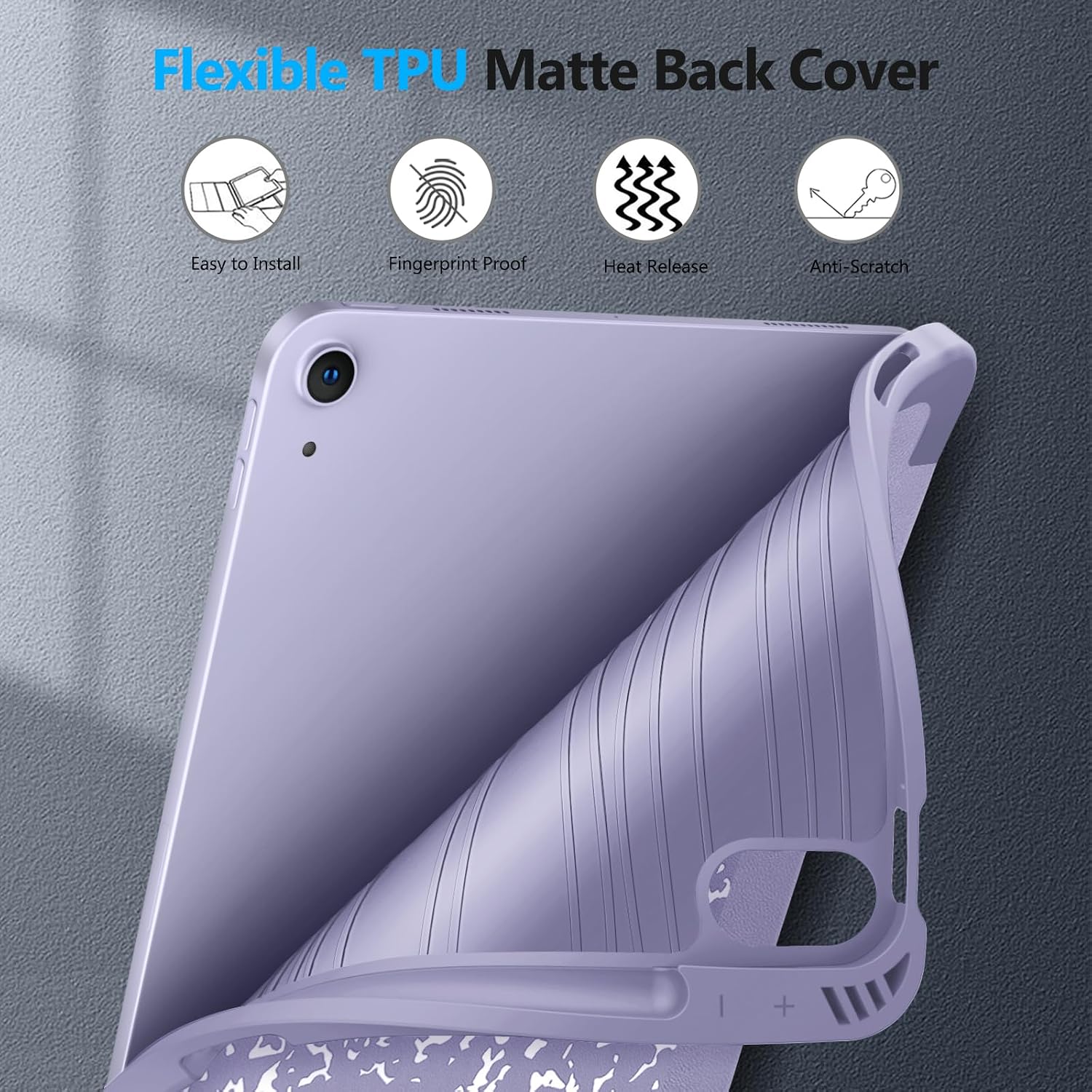 Flexible TPU Matte Back Cover

- Easy to Install
- Fingerprint Proof
- Heat Release
- Anti-Scratch