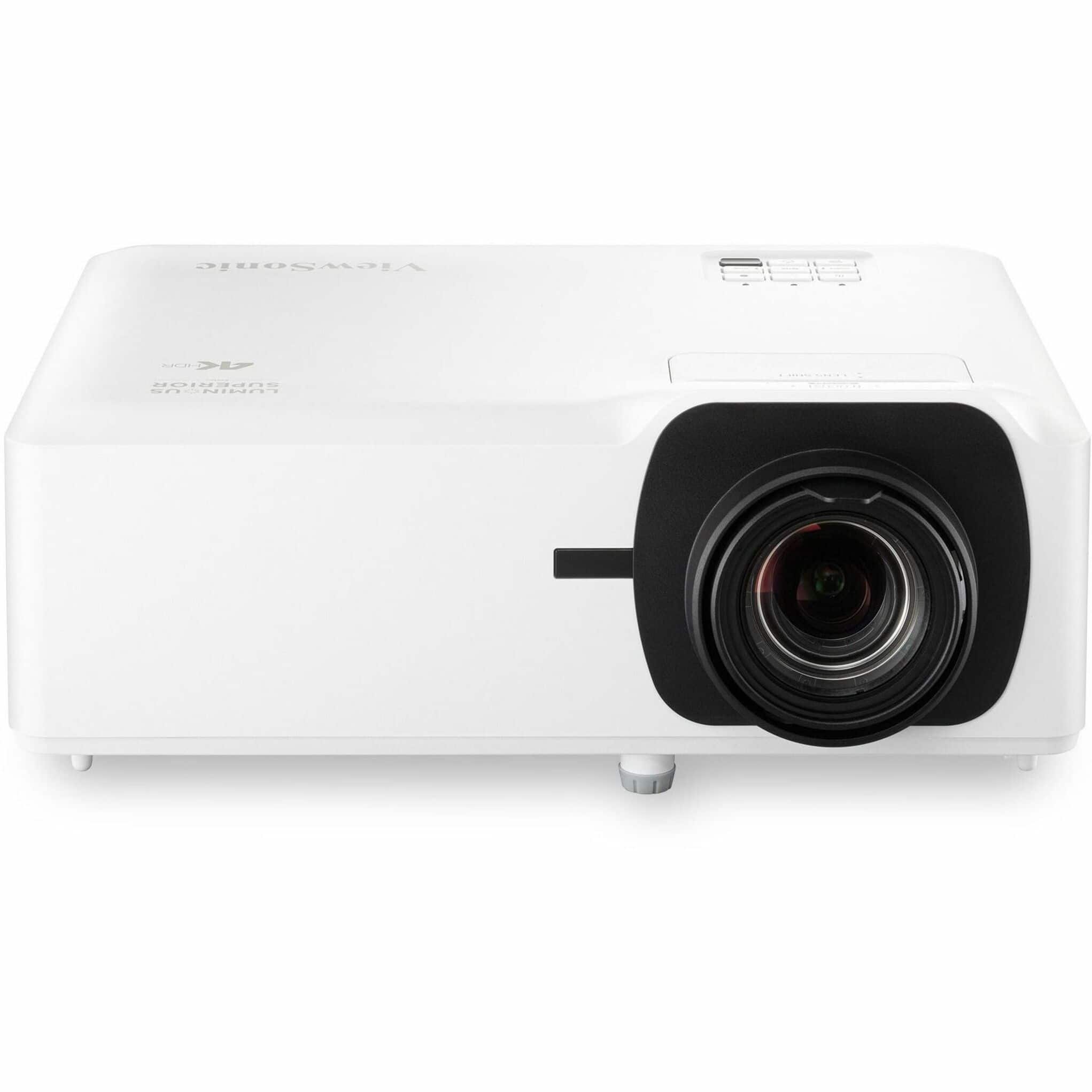 ViewSonic - LS901-4K UHD 4K 5500 Lumens Laser Projector (HDMI, USB-A) - White
