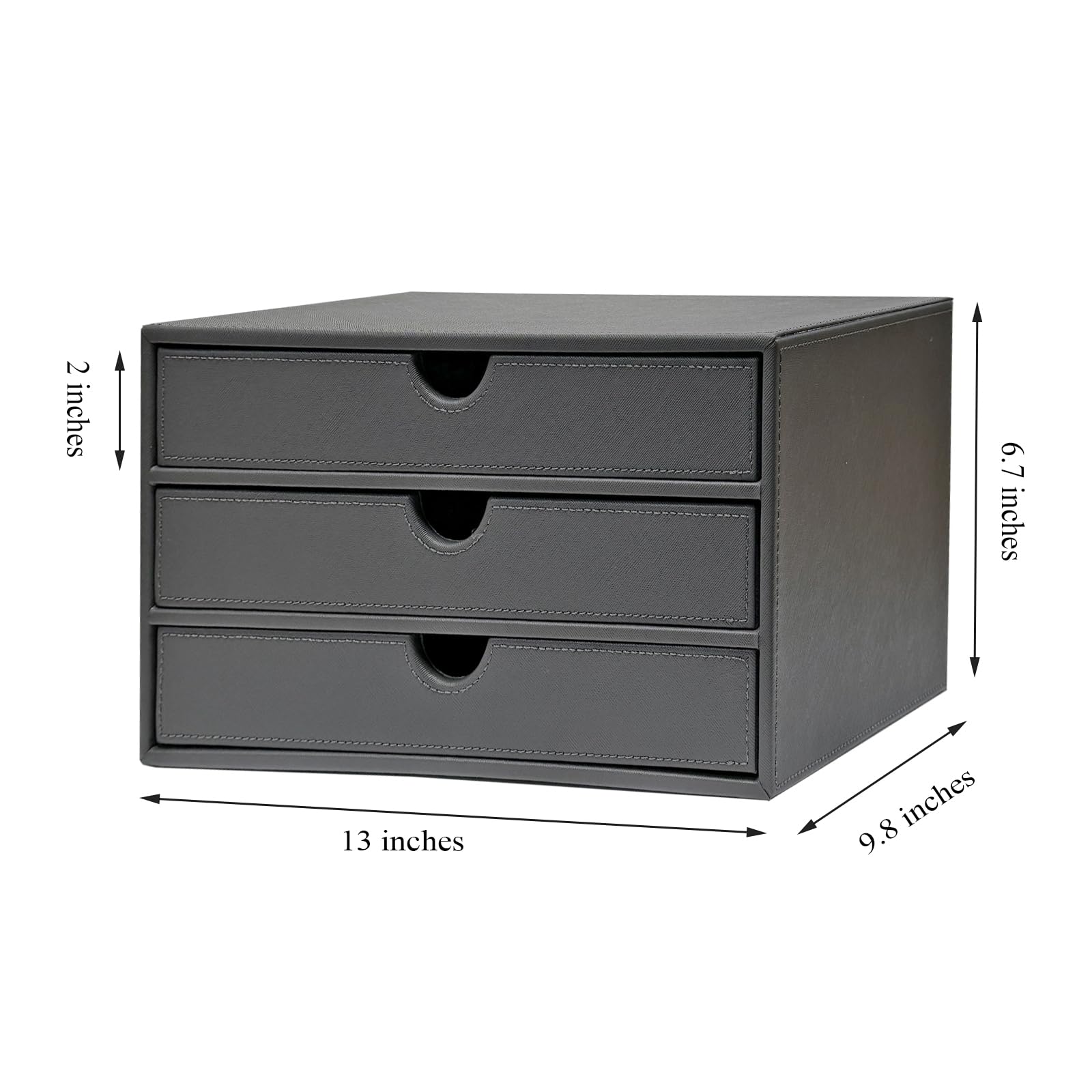 2 inches  
6.7 inches  
13 inches  
9.8 inches