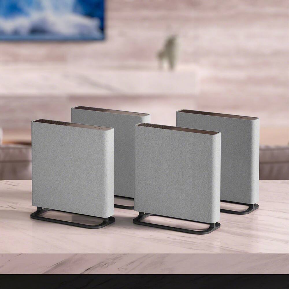 Angle. Sony - HT-A9M2 BRAVIA Theater Quad w/ BRAVIA Theatre Sub 9 Subwoofer + 26 Month Extended Warranty Protection Bundle.