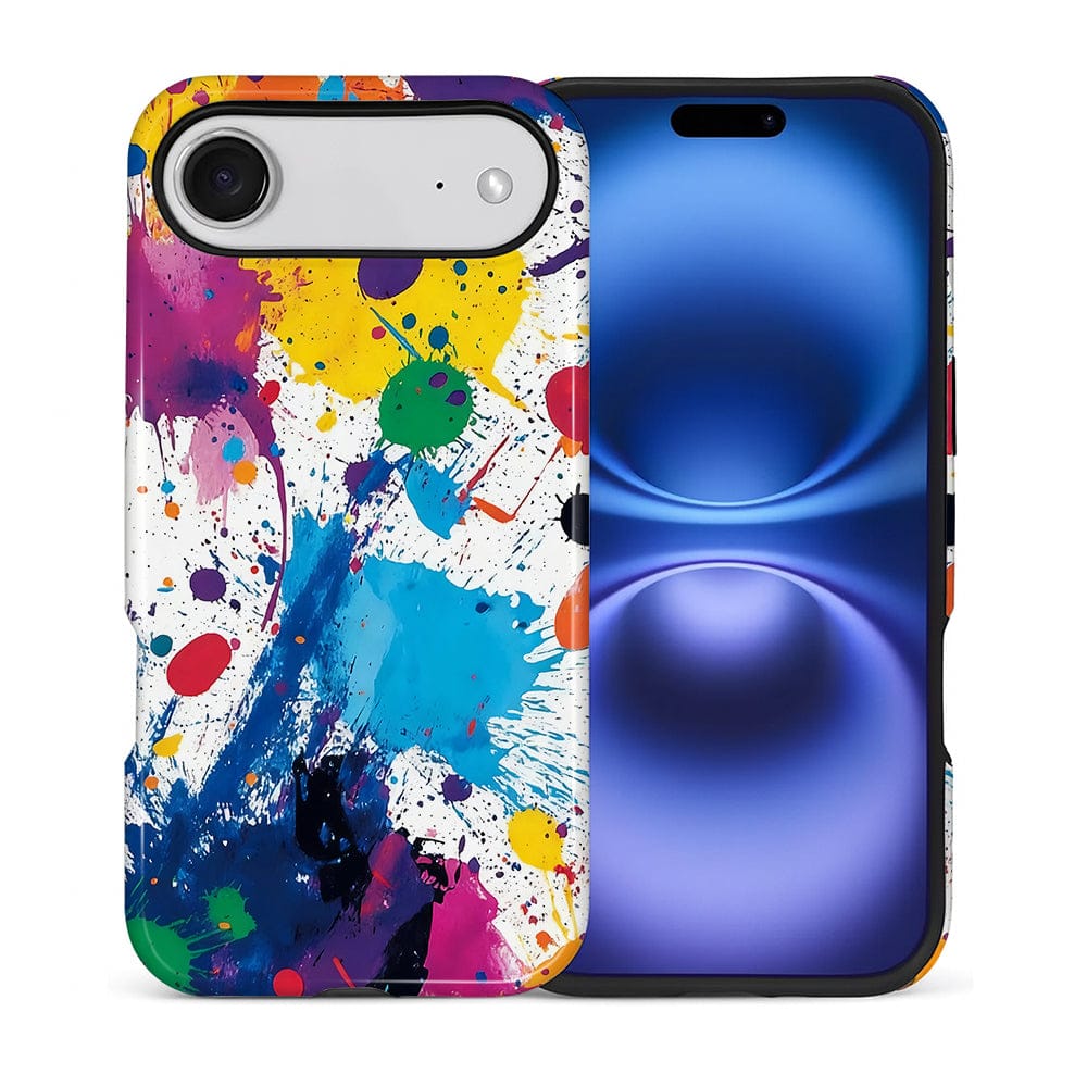 BUBM - Smartphone Case for iPhone - 2-Layer Durable Smartphone Protection Case - Color Splash - Color Splash for Air
