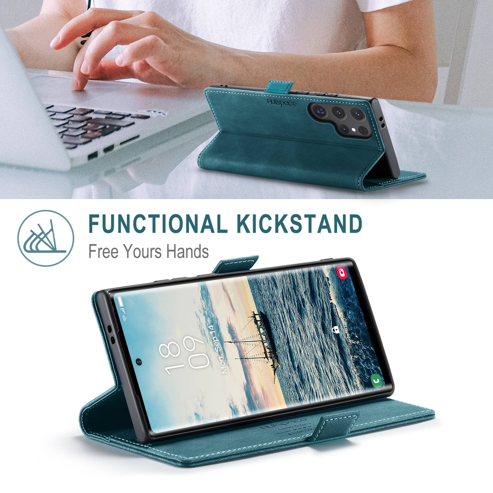 Autspace  
FUNCTIONAL KICKSTAND Free Yours Hands  
18 60 Sep 14 7 Mon,  
SURVEY puispace times ABAWA