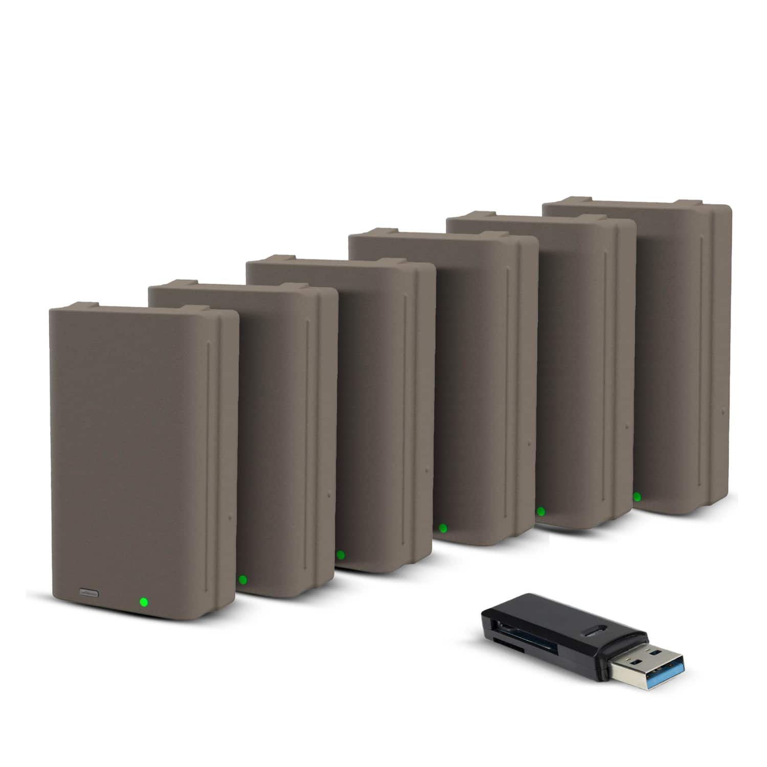 Stealth Cam - FieldMax Lithium Battery Cartridge 6-Pack with Card Reader Bundle price history on PriceWatchPro