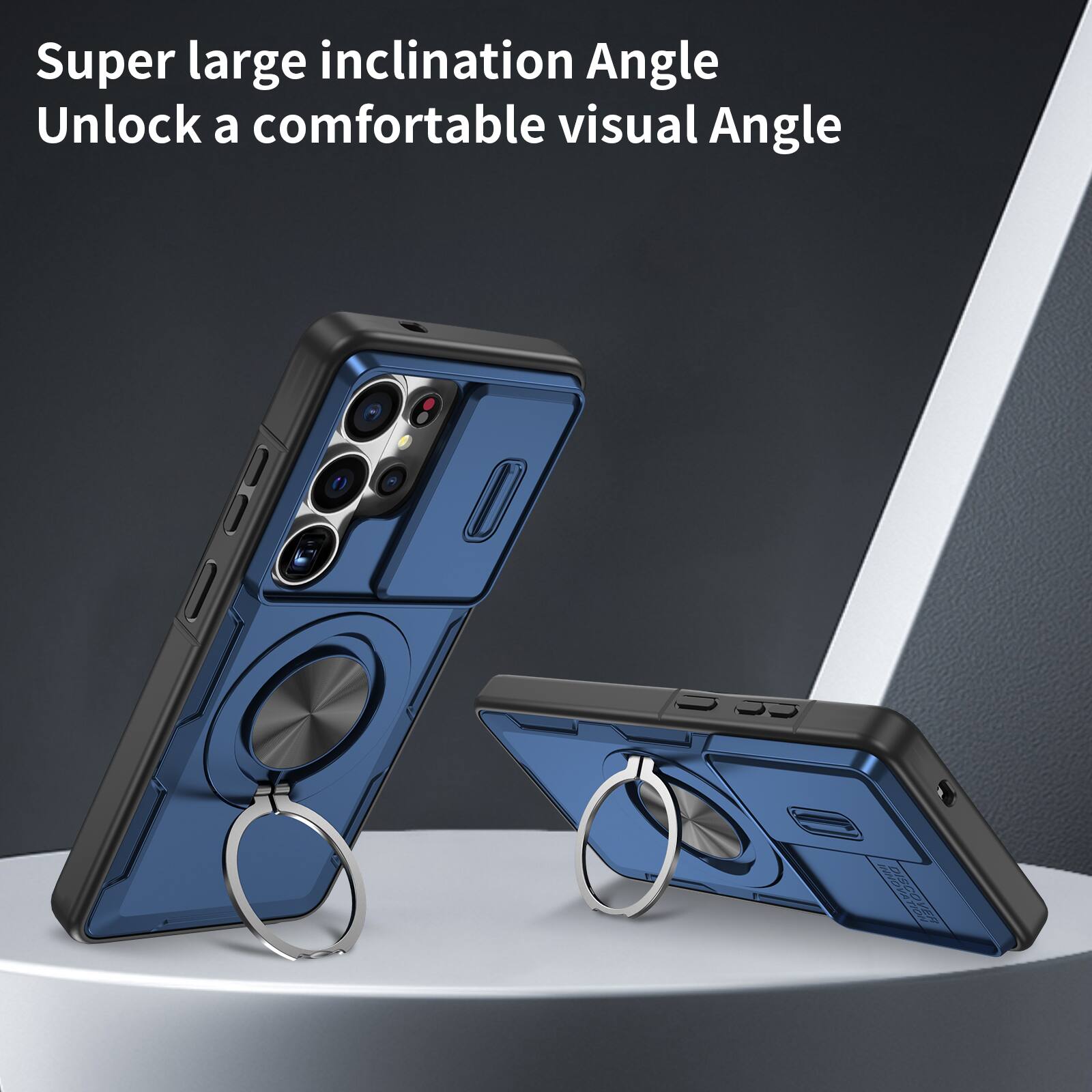 Super large inclination Angle  
Unlock a comfortable visual Angle