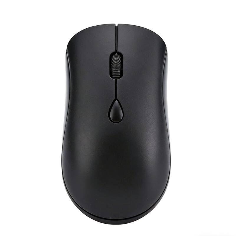 Front. SKRAN - Wireless 2.4G Bluetooth Dual-Mode Rechargeable Silent Mouse -Ergonomic for Office, Home(Windows/Mac/Android) - Black.