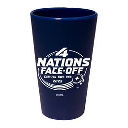 WinCraft - NHL 2025 4 Nations Face-Off 16oz. Silicone Pint Glass - Multicolor