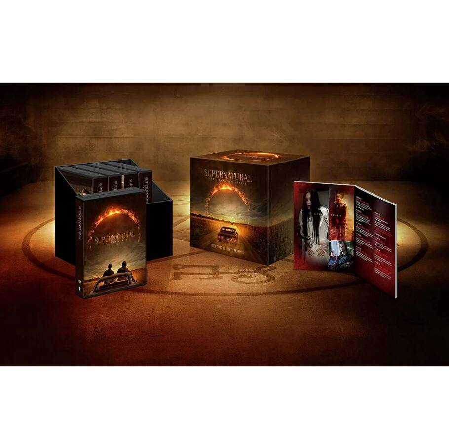 Left. Supernatural : The Complete Series Seasons 1-15 (DVD).