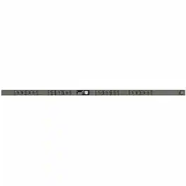 Vertiv - Geist Switched Rack PDU with Next Generation IMD - 0U| 20A| 120V| (24) NEMA 5-20R Receptacles| L5-20P Plug| 1.9kW - Black Powder Coat