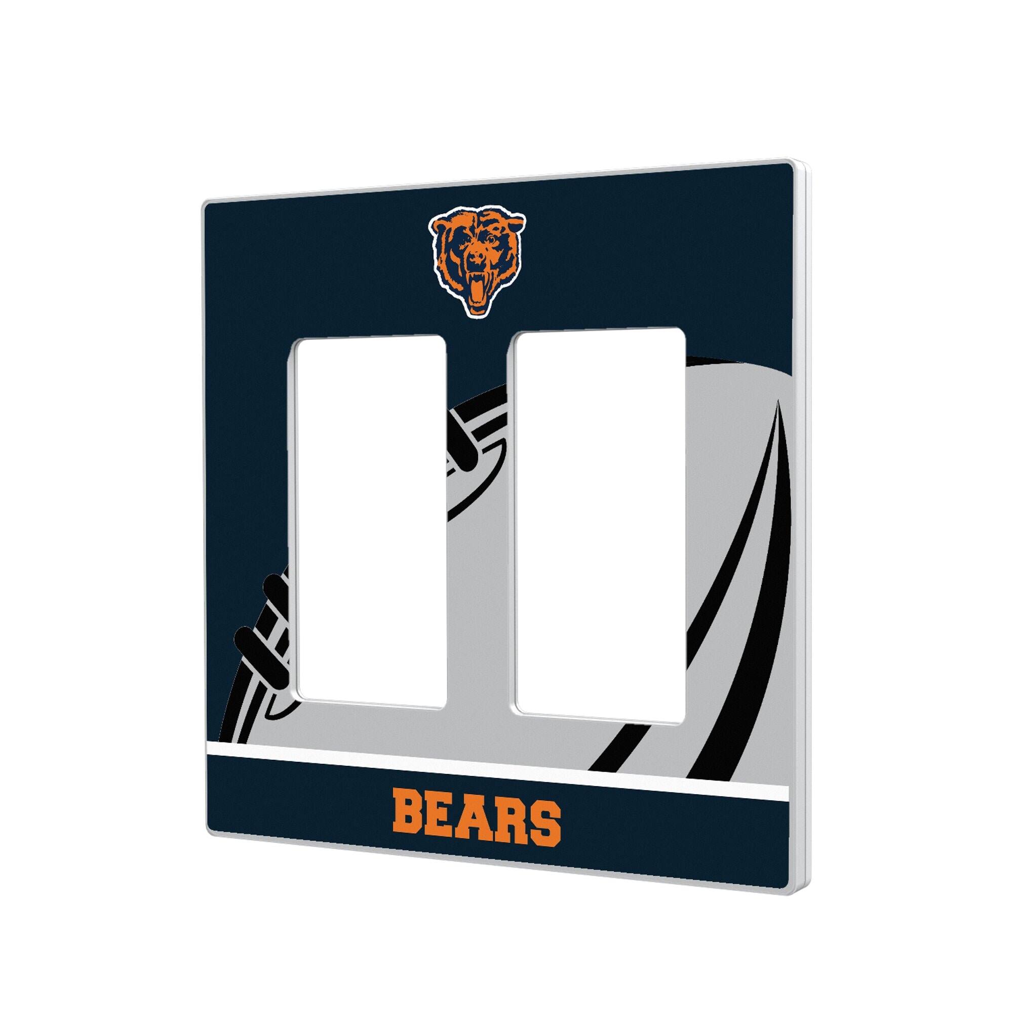 Keyscaper - Chicago Bears Passtime Design Double Rocker Lightswitch Plate - Multicolor price history on PriceWatchPro