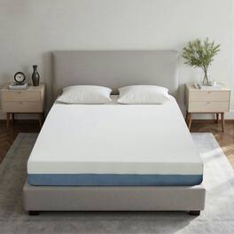 Kadyn - 10-Inch Queen Mattress - Sterilizing Airy Design with High Resilience Support & Eco-Friendly Fabric - White