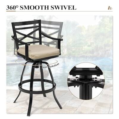 360° SMOOTH SWIVEL  
360° Rotation