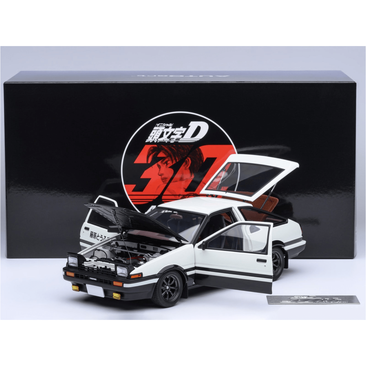 Toyota Sprinter Trueno (AE86) RHD Project D Final Ver. White w
