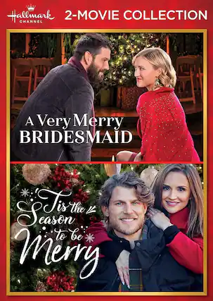 Front. A Very Merry Bridesmaid / 'Tis the Season to Be Merry (Hallmark Channel 2-Movie Collection) - DVD.
