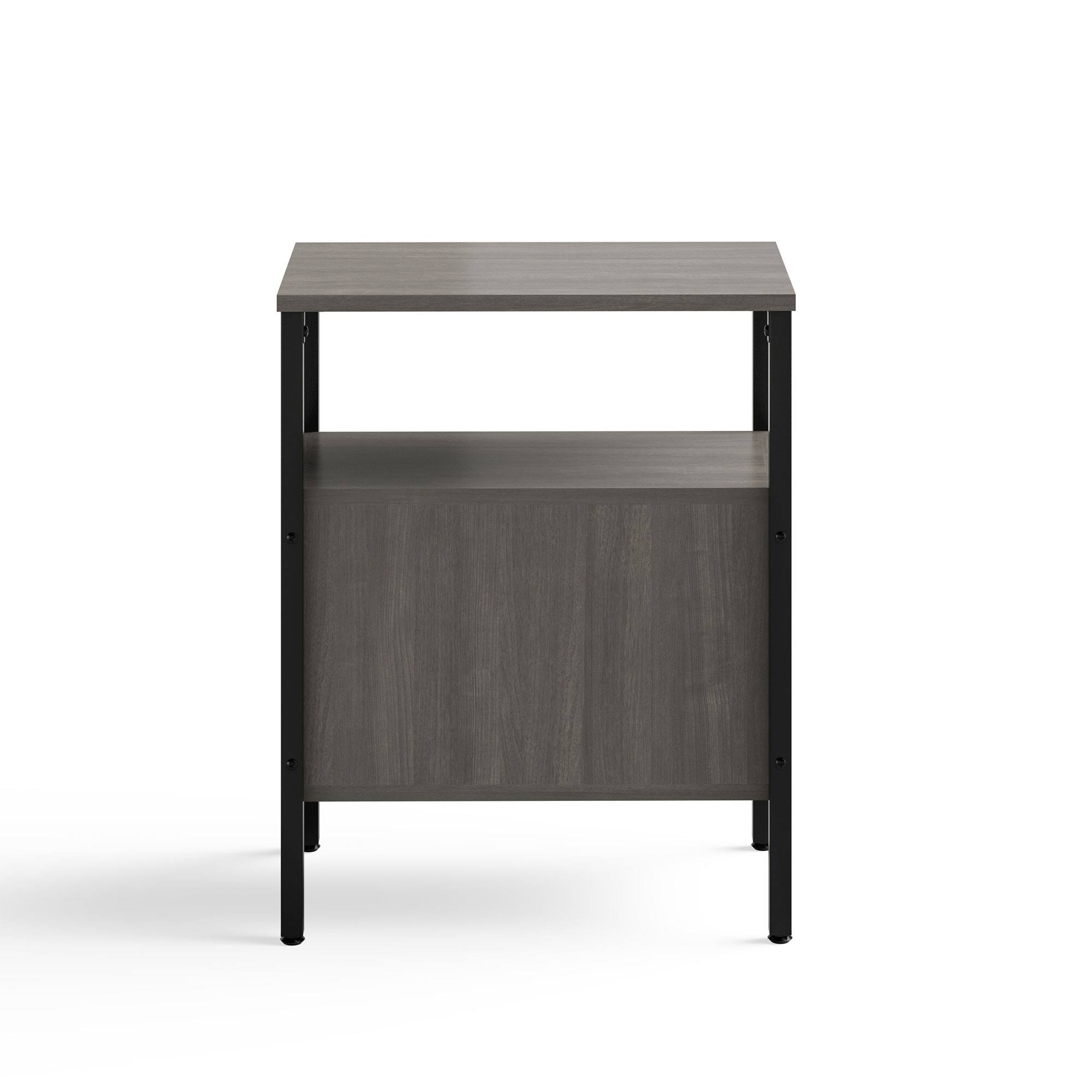 Alt View 3. Safco - Safco Simple Storage Space Saving Compartment Organizer Stand, Sterling Ash - Grey.