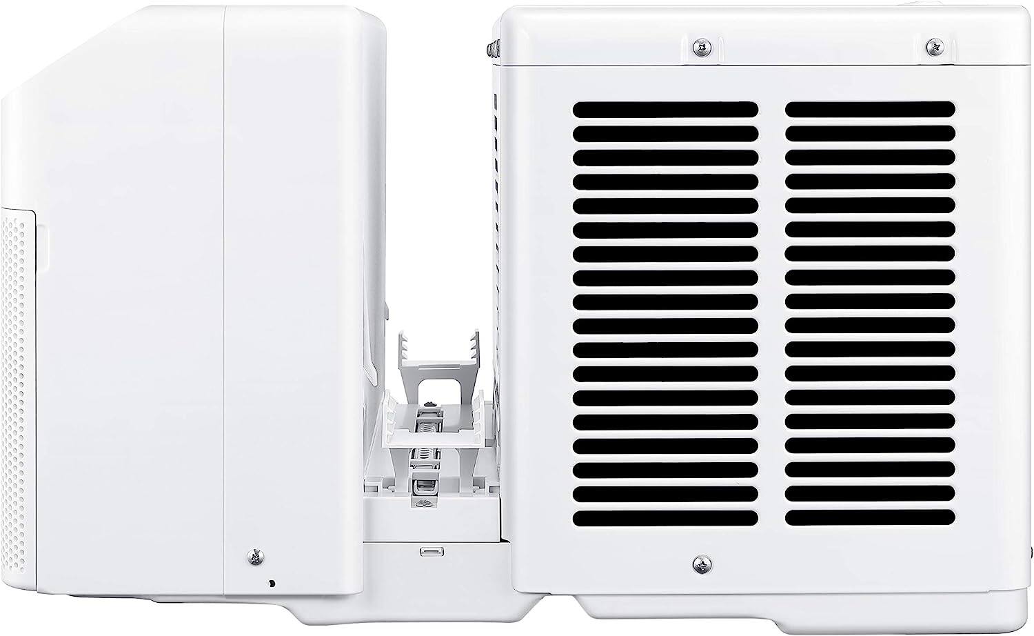 Alt View 2. Midea - MIDEA 12,000 BTU 115 -Volts Window Air Conditioner MAW12V1QWT - White.