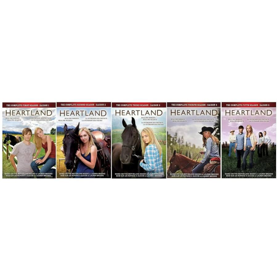 Left. Heartland: The Complete Series Season 1-17 (DVD).
