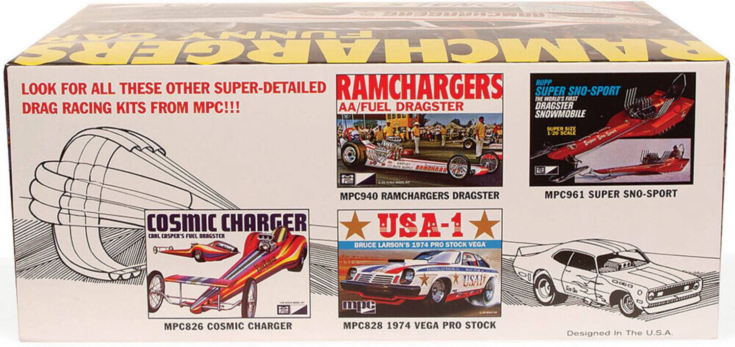 A FUNNY RAMCHARGERS RUPP LOOK FOR ALL THESE OTHER SUPER-DETAILED RAMCHARGERS SUPER TNE WORLD'S FIRST SNO-SPORT DRAG RACING KITS FROM MPC!!! AA/FUEL DRAGSTER DRAGSTER SNOWMOBILE SUPER SIZE 120 SCALL Sne Super t MPC940 RAMCHARGERS DRAGSTER CoSmIc CHARGER USA-1 CL CASPER'S FUEL DRAGSTER BRUCE LARSON'S 1974 PRO STOCK VEGA MPC961 SUPER SNO-SPORT USAI 0RD MPC826 COSMIC CHARGER mpc MPC828 1974 VEGA PRO STOCK Designed In The U.S.A.