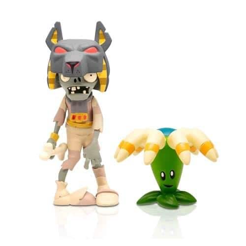 PowerHouse Toys - Plants Vs Zombies 3" Figure 2-Pack: Tomb Raiser Zombie & Bloomerang