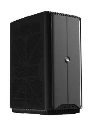 CORSAIR - ONE i600 Gaming Desktop-Intel Core Ultra 9 285K-64GB DDR5 6400MHz-NVIDIA GeForce 5080-2TB SSD-2TB SSD - Black
