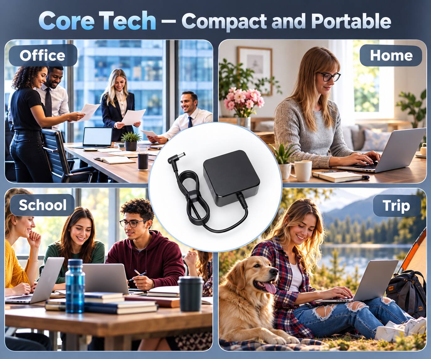 Core Tech – Compact and Portable

Office

Home

School

Trip