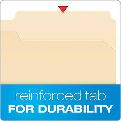 reinforced tab  
FOR DURABILITY