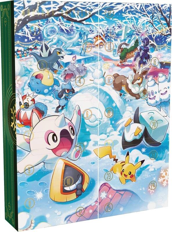 Alt View 3. Pokémon - Pokemon TCG: Holiday Advent Calendar 2024.