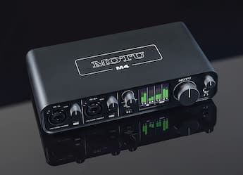 MOTU M4 4x4 USB Type C Audio Interface for Recording, Mixing MOTU M4 4x4 USB Type C Audio Interface for Recording, Mixing