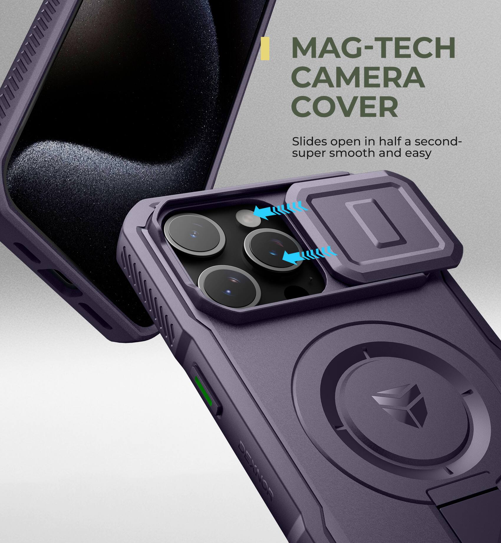 MAG-TECH CAMERA COVER  
Slides open in half a second- super smooth and easy  
S0A00001!  
DEXNCR