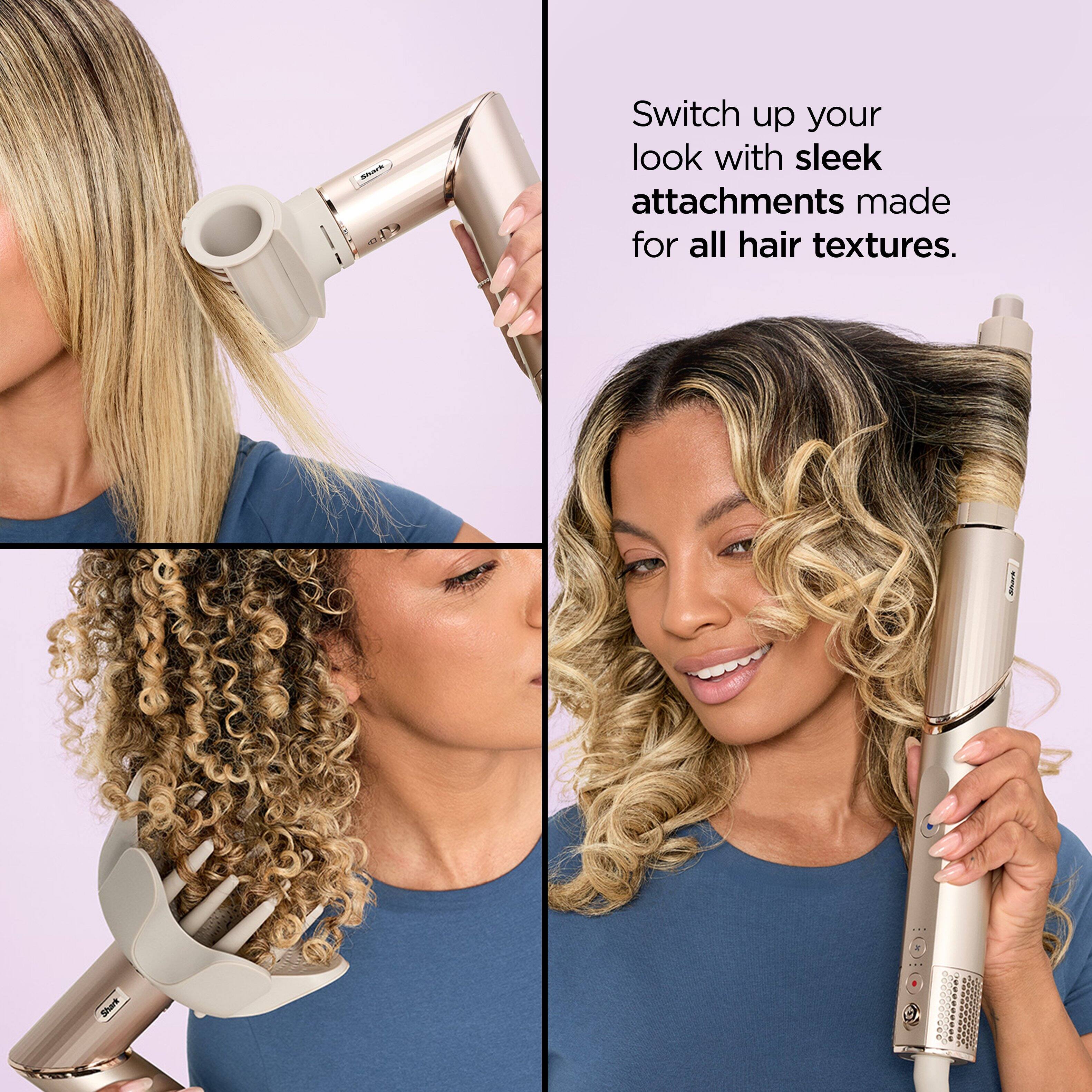 Switch up your look with sleek attachments made for all hair textures.