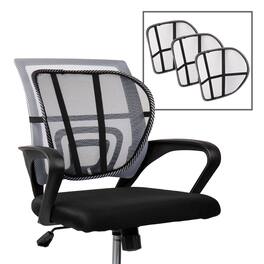 Mind Reader - Harmony 4 pc Back Support - Black