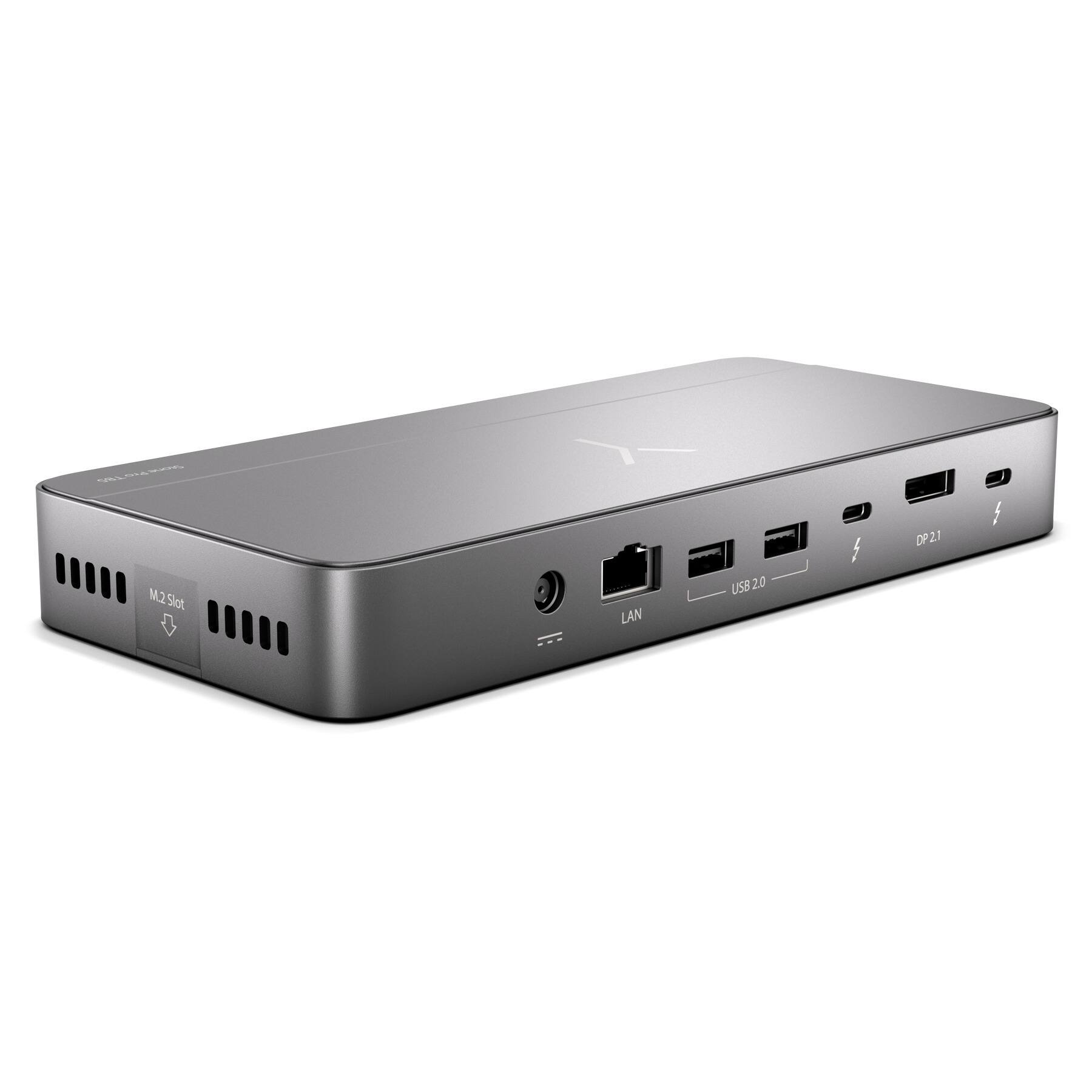Brydge - Stone Pro TB5 Thunderbolt 5 Docking Station (Space Black Aluminum)